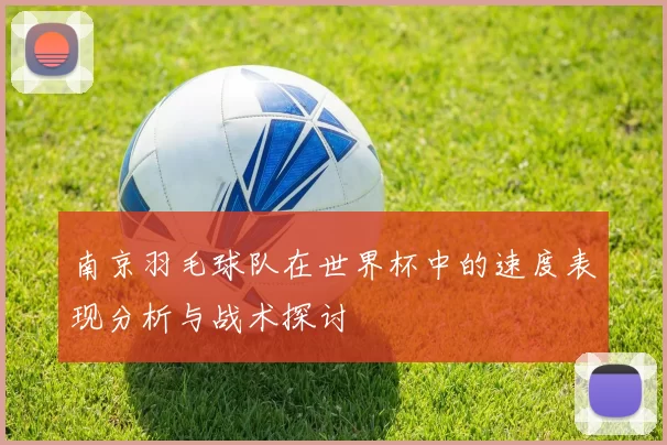 南京羽毛球队在世界杯中的速度表现分析与战术探讨